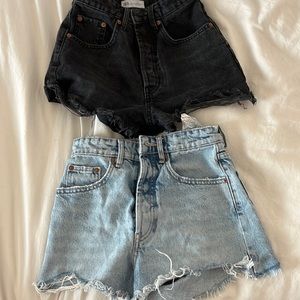 Zara jean shorts